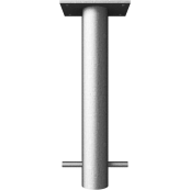 Ground socket for | foldable barrier posts